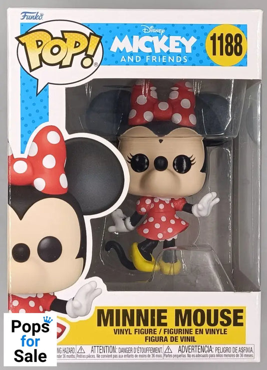 1188 Minnie Mouse (Classic) Disney Mickey and Friends Funko POP