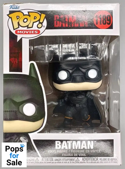 #1189 Batman (BattleReady) DC The Batman - Box Damaged Funko POP - PopsforSale.co.uk