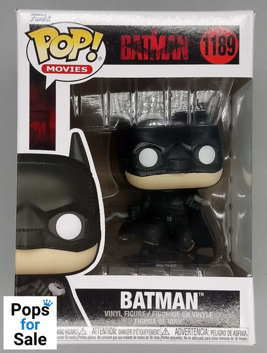 #1189 Batman (BattleReady) DC The Batman Funko POP - PopsforSale.co.uk