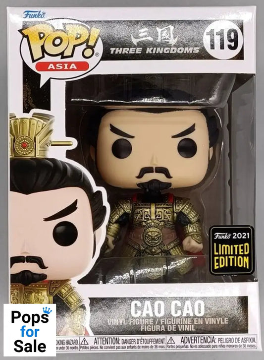 #119 Cao Cao - Three Kingdoms - 2021 Con Funko POP