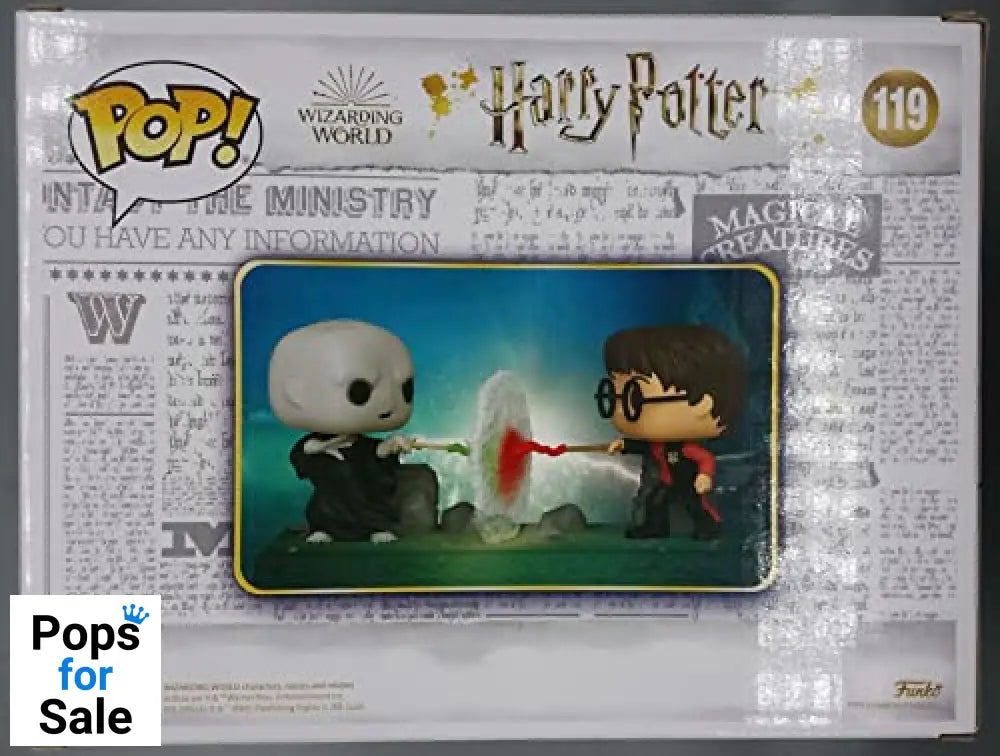 119 Harry vs Voldemort - Movie Moment - Harry Potter Funko POP