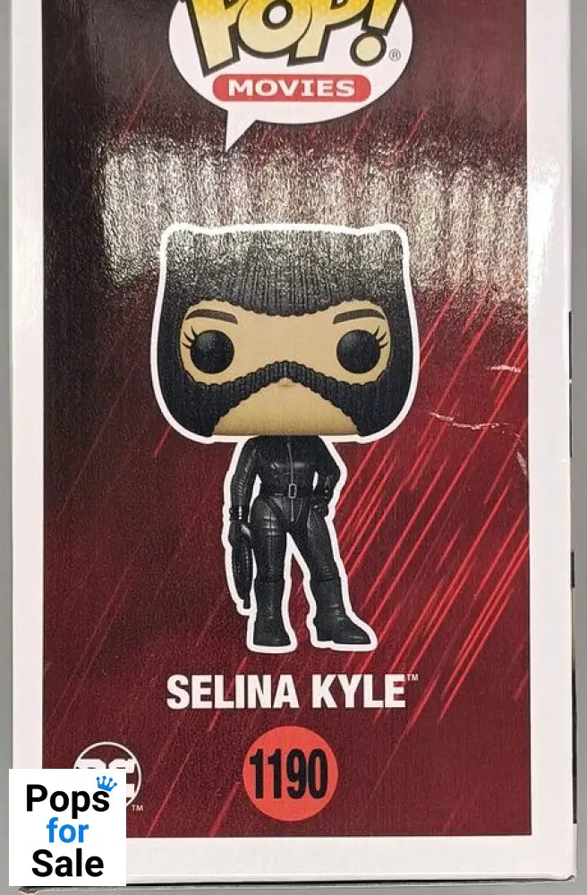 #1190 Selina Kyle - DC The Batman - Box Damaged Funko POP - PopsforSale.co.uk