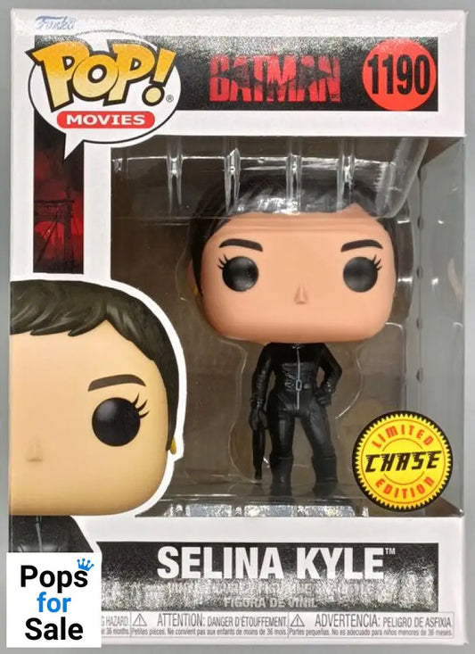 1190 Selina Kyle (Unmasked) Chase - DC The Batman - Box Damaged Funko POP