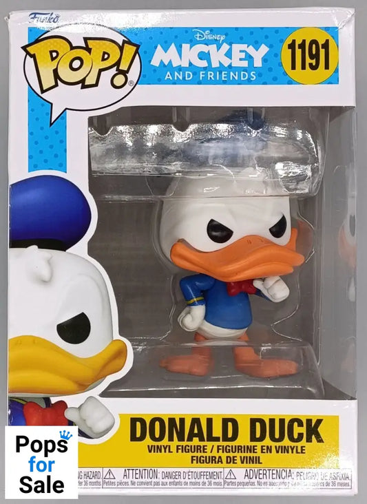 1191 Donald Duck (Classic) - Disney Mickey & Friends Funko POP - Box Damaged