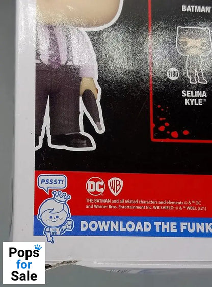 #1191 Oswald Cobblepot (w/o Coat) Chase DC The Batman Box Damaged Funko POP