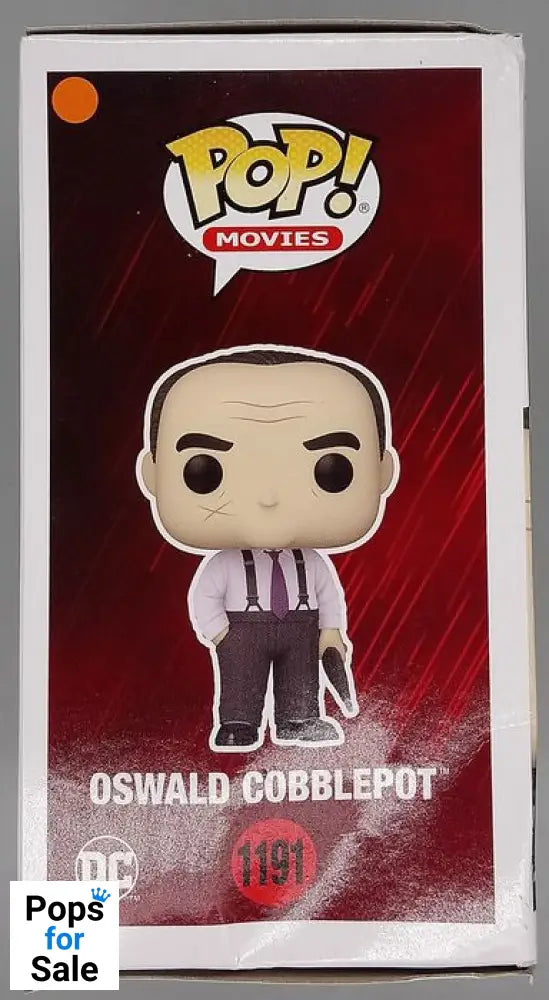 #1191 Oswald Cobblepot (w/o Coat) Chase DC The Batman Box Damaged Funko POP