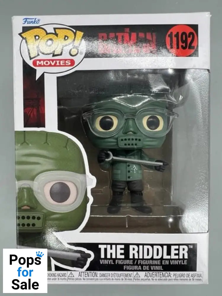 #1192 The Riddler - DC The Batman - Box Damaged Funko POP - PopsforSale.co.uk