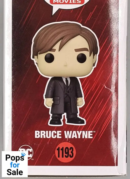 #1193 Bruce Wayne DC The Batman - Box Damaged Funko POP
