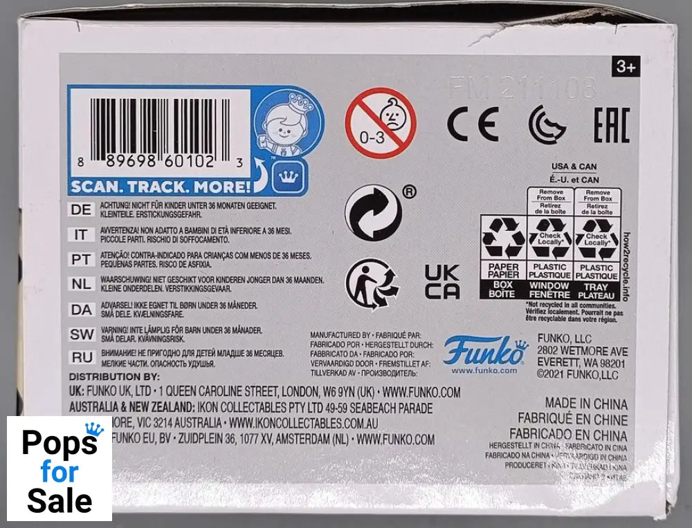 #1193 Bruce Wayne DC The Batman - Box Damaged Funko POP