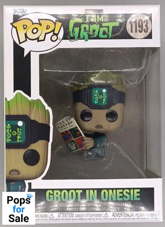 1193 Groot in Onesie (Sitting) Marvel I Am Groot Funko POP