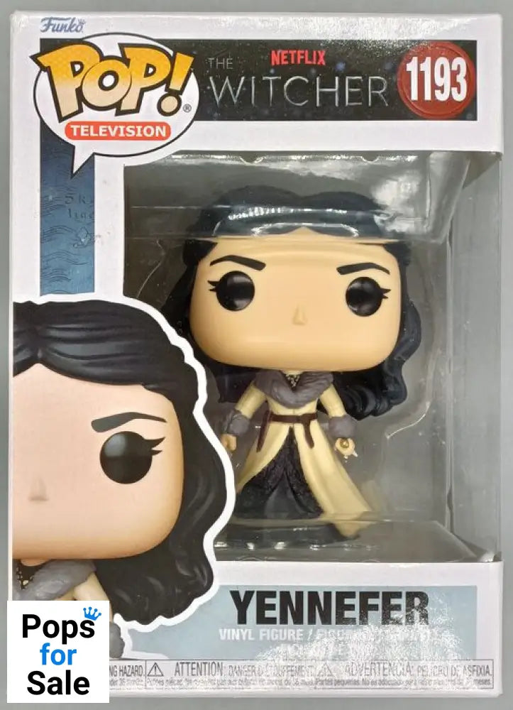 #1193 Yennefer - The Witcher - Box Damaged Funko POP - PopsforSale.co.uk