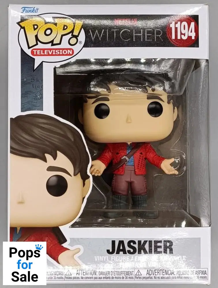 #1194 Jaskier - The Witcher - Box Damaged Funko POP - PopsforSale.co.uk