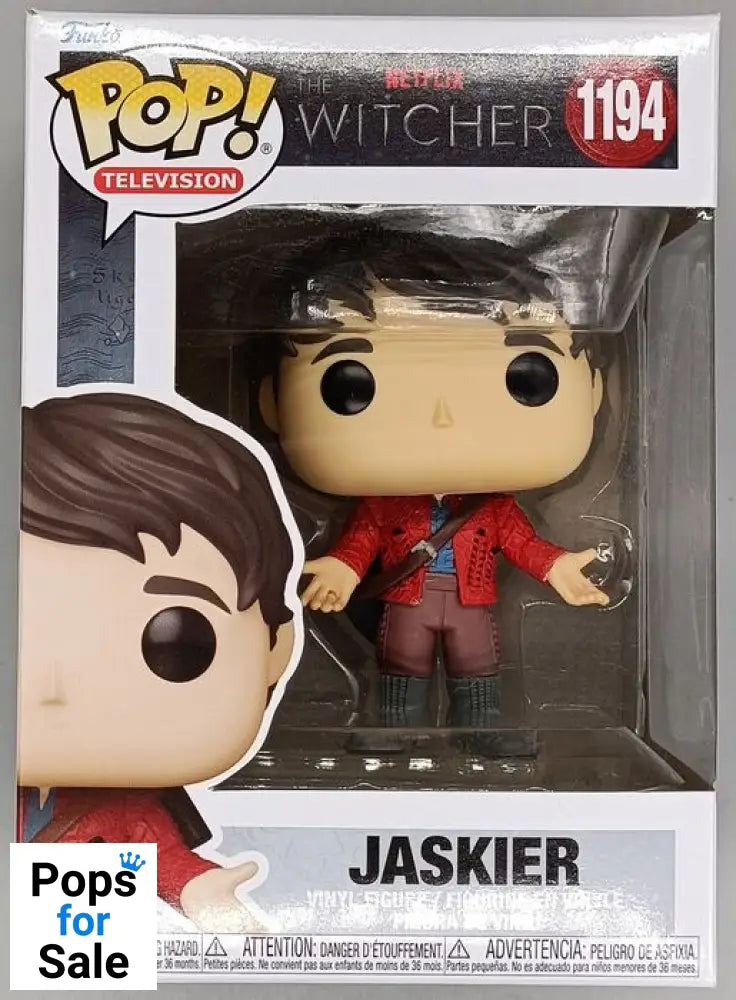 1194 Jaskier - The Witcher - Brand New Funko POP