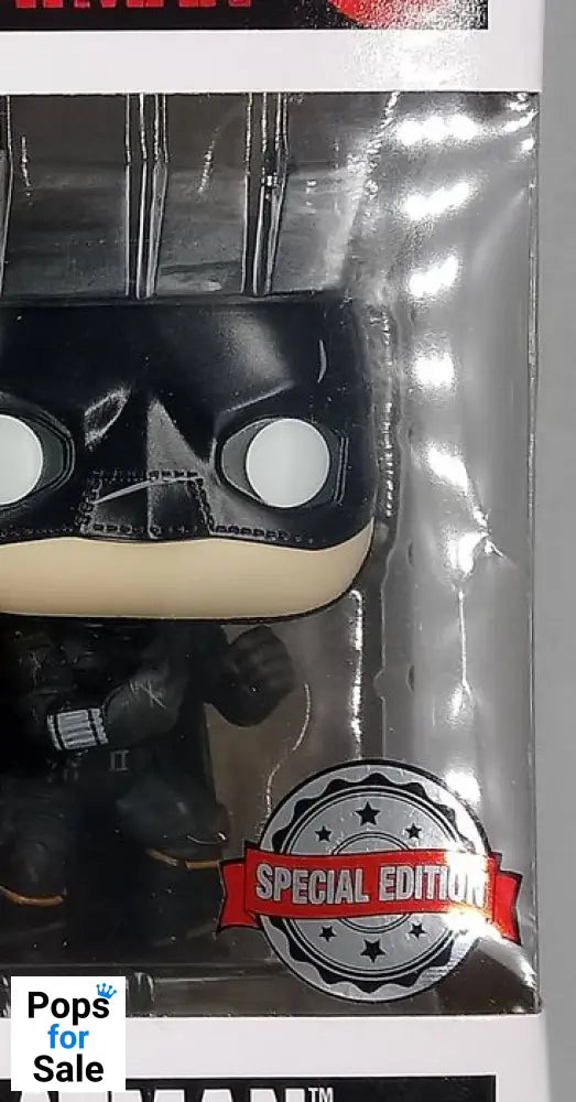 #1195 Batman (BattleScarred) DC The Batman - Box Damaged Funko POP - PopsforSale.co.uk