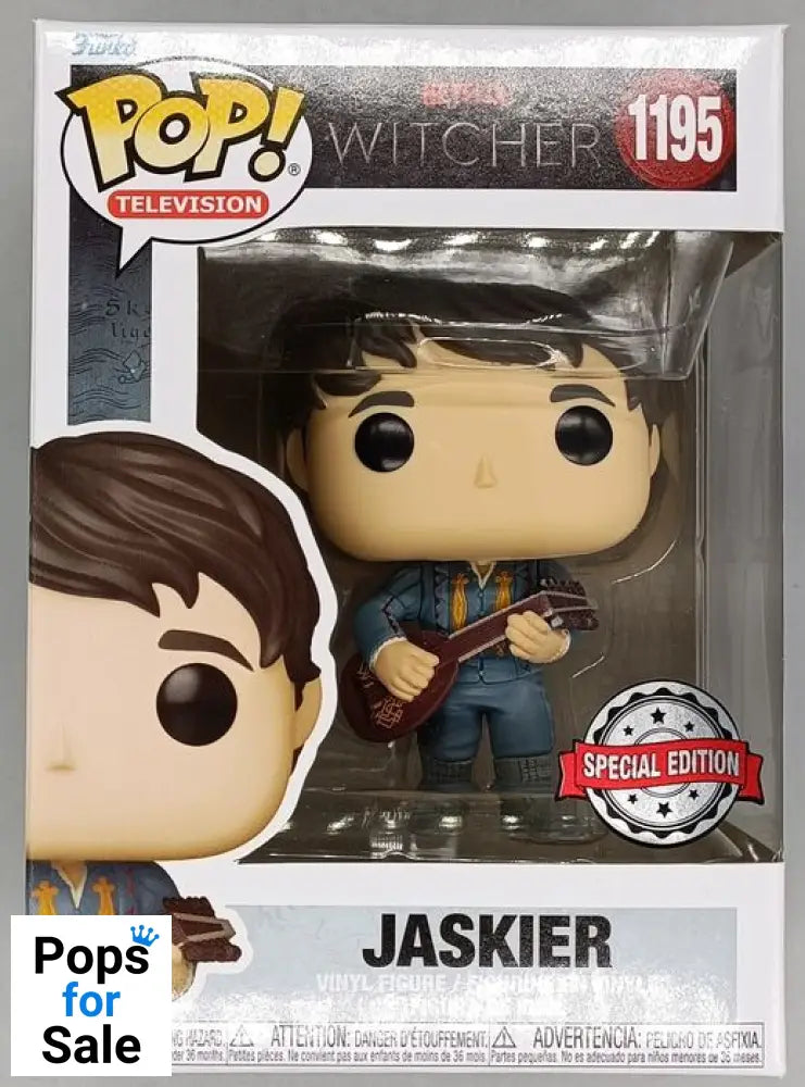 1195 Jaskier (w/ Lute) - The Witcher Funko POP