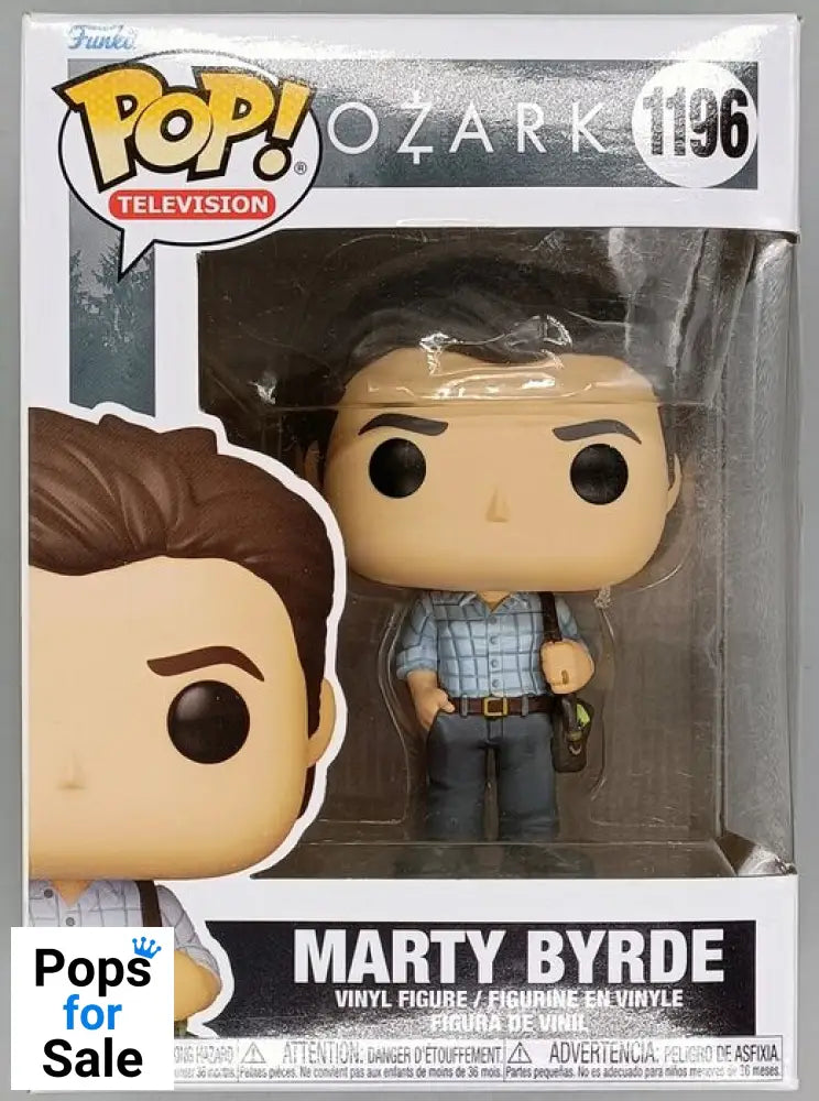 #1196 Marty Byrde - Ozark - Box Damaged Funko POP