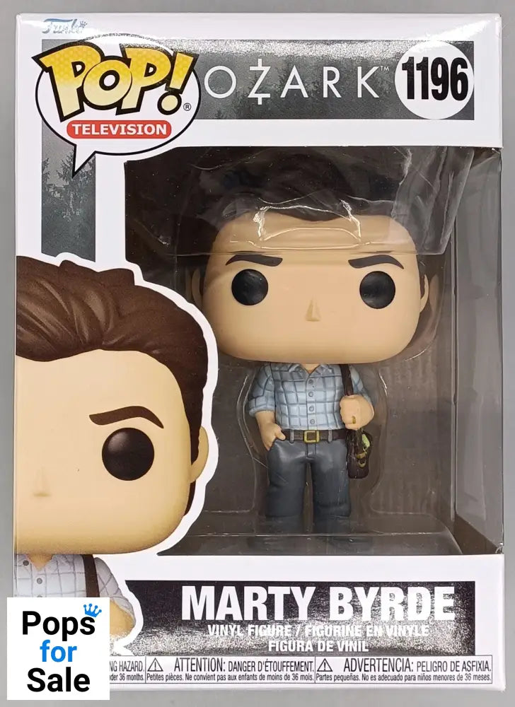 1196 Marty Byrde - Ozark Funko POP - Brand New
