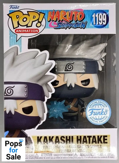 #1199 Kakashi Hatake - Glow - Naruto Shippuden - Box Damaged Funko POP - PopsforSale.co.uk