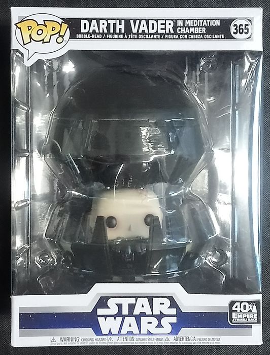 365 Darth Vader (in Meditation Chamber) Deluxe - Star Wars Funko POP - Box Damaged