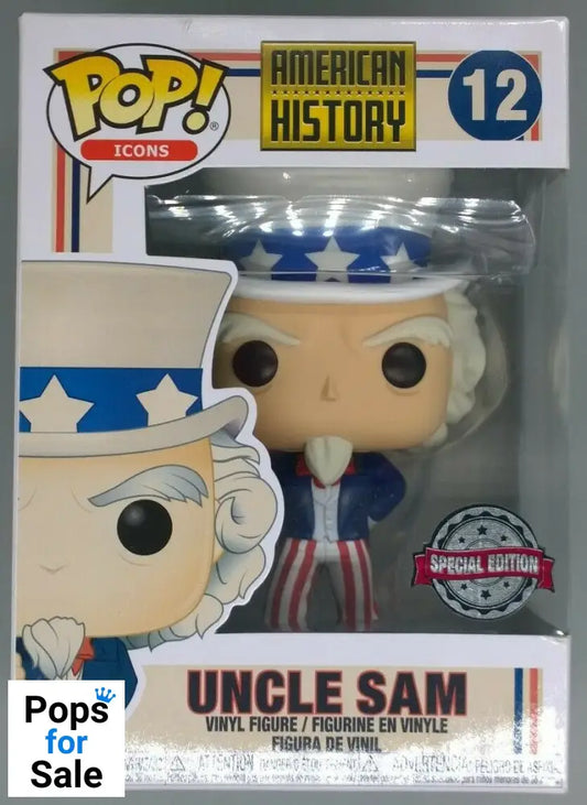 #12 Uncle Sam - American History Funko POP - PopsforSale.co.uk