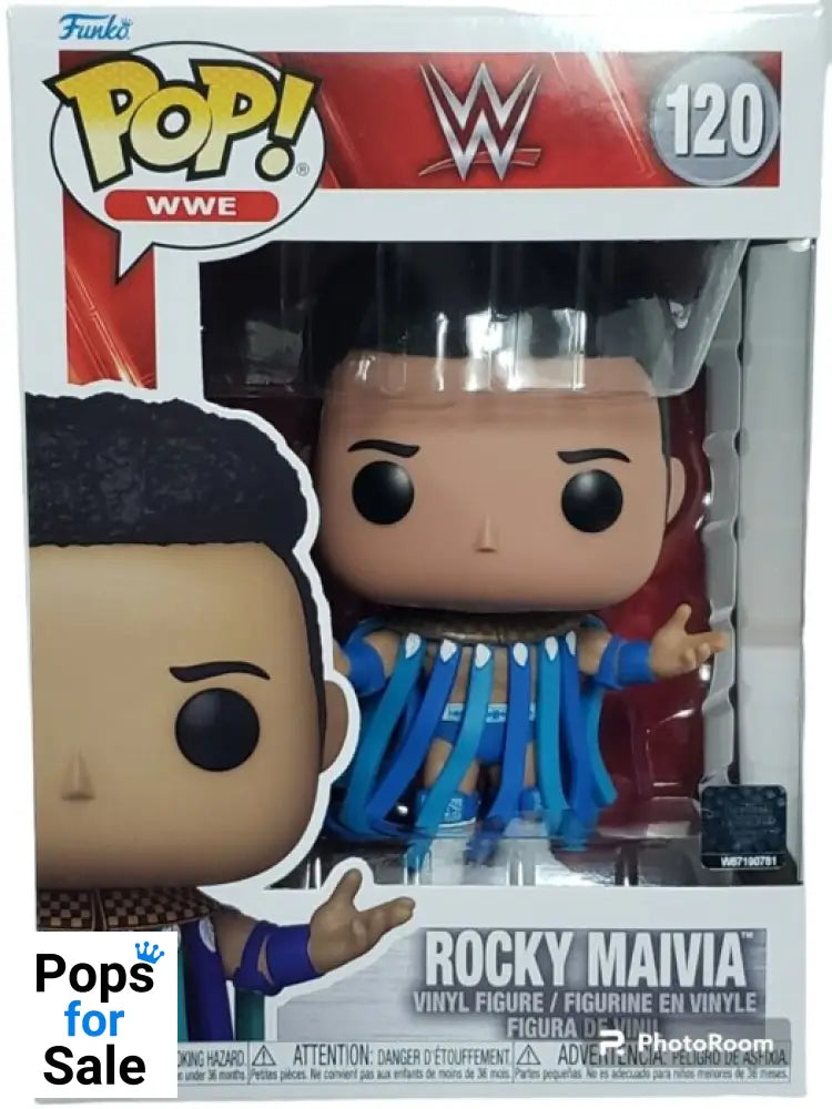 #120 Rocky Maivia WWE Funko POP - PopsforSale.co.uk