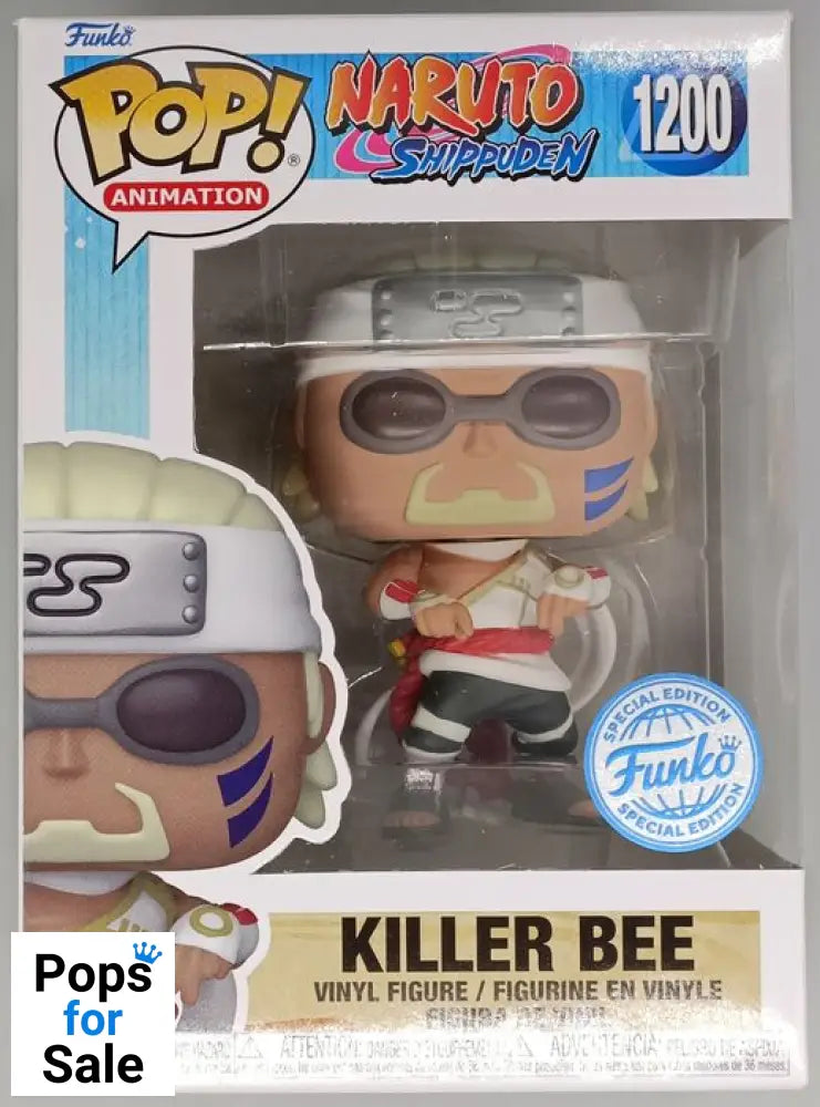 #1200 Killer Bee - Naruto Shippuden Funko POP - PopsforSale.co.uk