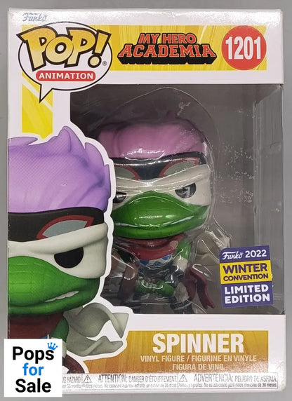 1201 Spinner - My Hero Academia - 2022 Con - Box Damaged Funko POP