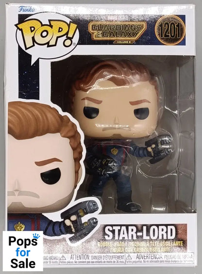 1201 Star-Lord - Marvel Guardians Of the Galaxy 3 Funko POP - Box Damaged