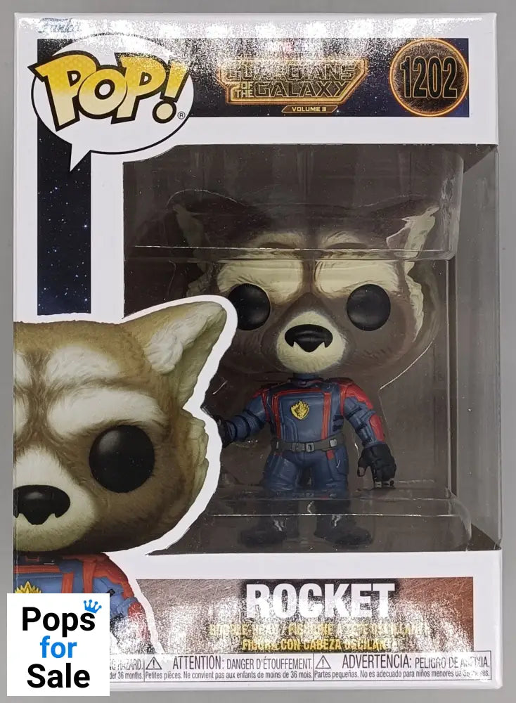 1202 Rocket - Marvel Guardians of the Galaxy Vol. 3 Funko POP
