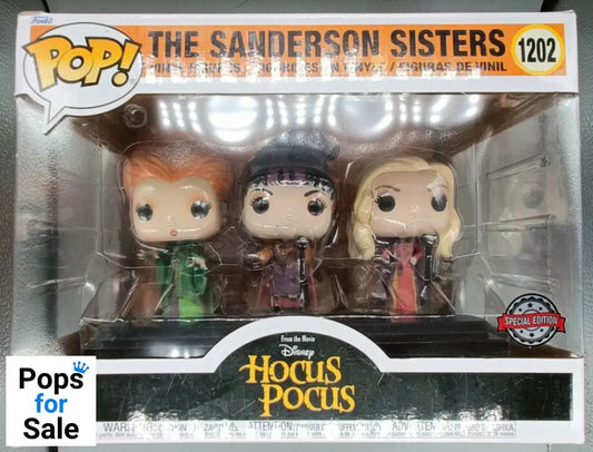 1202 The Sanderson Sisters - Disney Hocus Pocus I Put a Spell on You Movie Moment - Box Damaged Funko POP