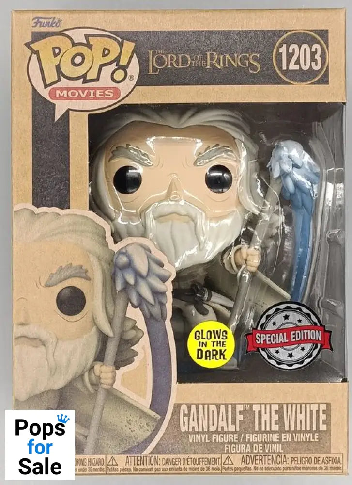 1203 Gandalf the White (Earth Day)  Lord of the Rings Funko POP
