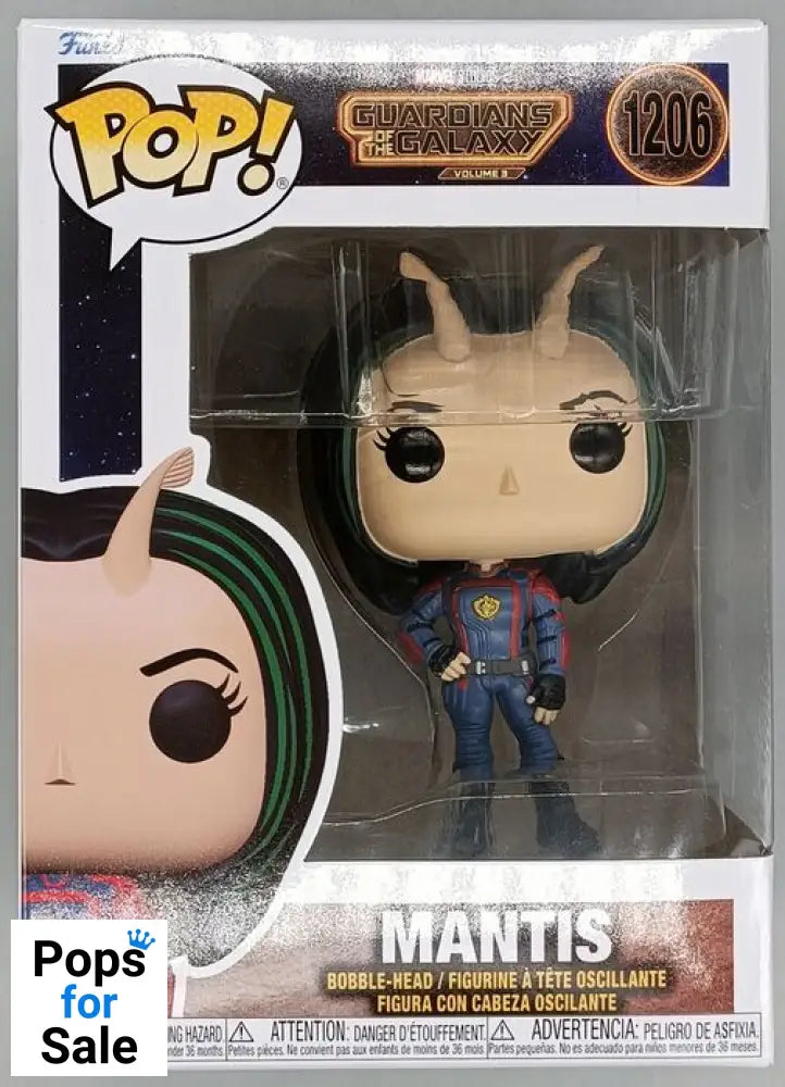 1206 Mantis Marvel Marvel Guardians Of the Galaxy 3 Funko POP