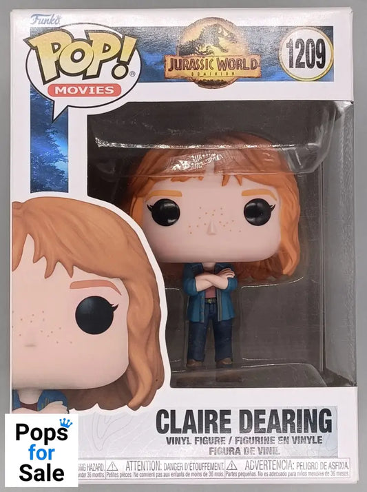 1209 Claire Dearing - Jurassic World Dominion - Funko POP - Box Damaged
