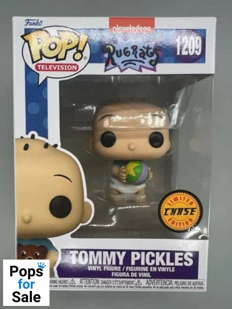 #1209 Tommy Pickles (w/ Ball) Chase - Rugrats Funko POP - PopsforSale.co.uk