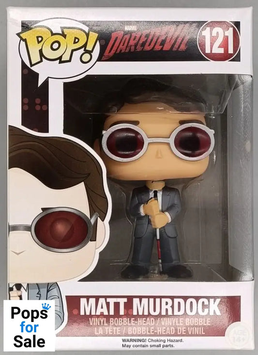121 Matt Murdock - Marvel Daredevil - Funko POP - Box Damaged