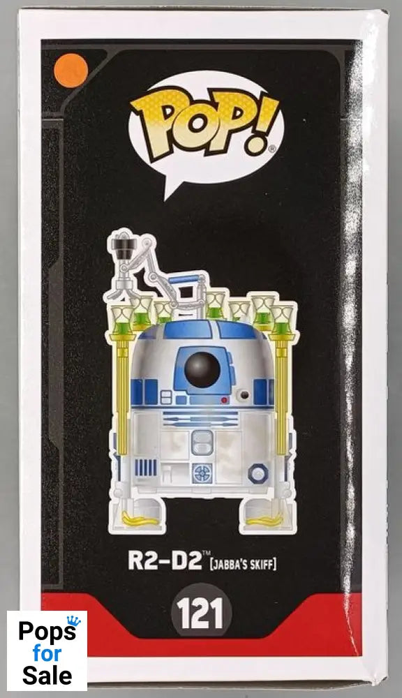 #121 R2-D2 (Jabba's Skiff) - Star Wars - Smuggler Box Damaged Funko POP