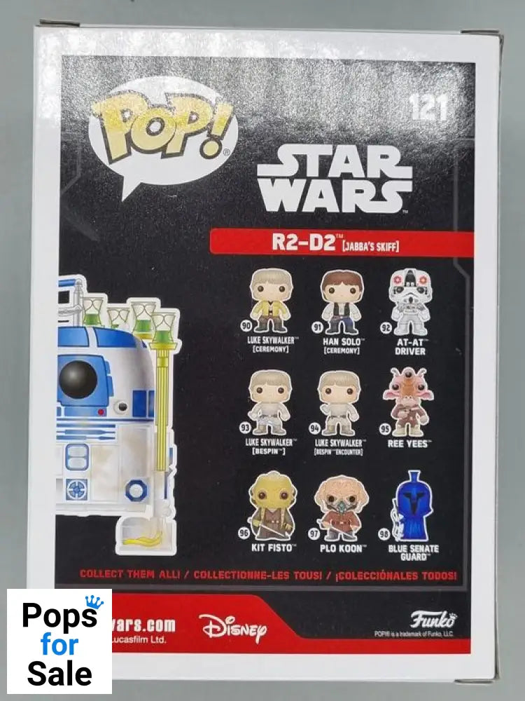 #121 R2-D2 (Jabba's Skiff) - Star Wars - Smugglers Bounty Funko POP - PopsforSale.co.uk