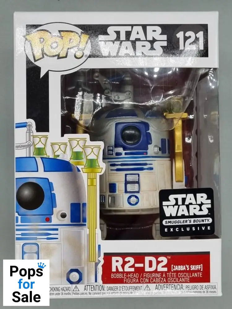 #121 R2-D2 (Jabba's Skiff) - Star Wars - Smugglers Bounty Funko POP