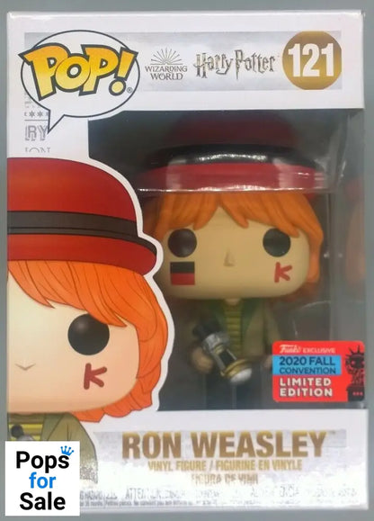 121 Ron Weasley (Quidditch World Cup) Harry Potter 2020 Con Funko POP