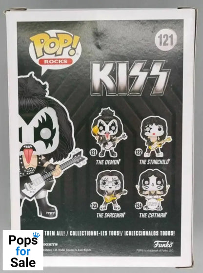 121 The Demon -  KISS - Gene Simmons Funko POP