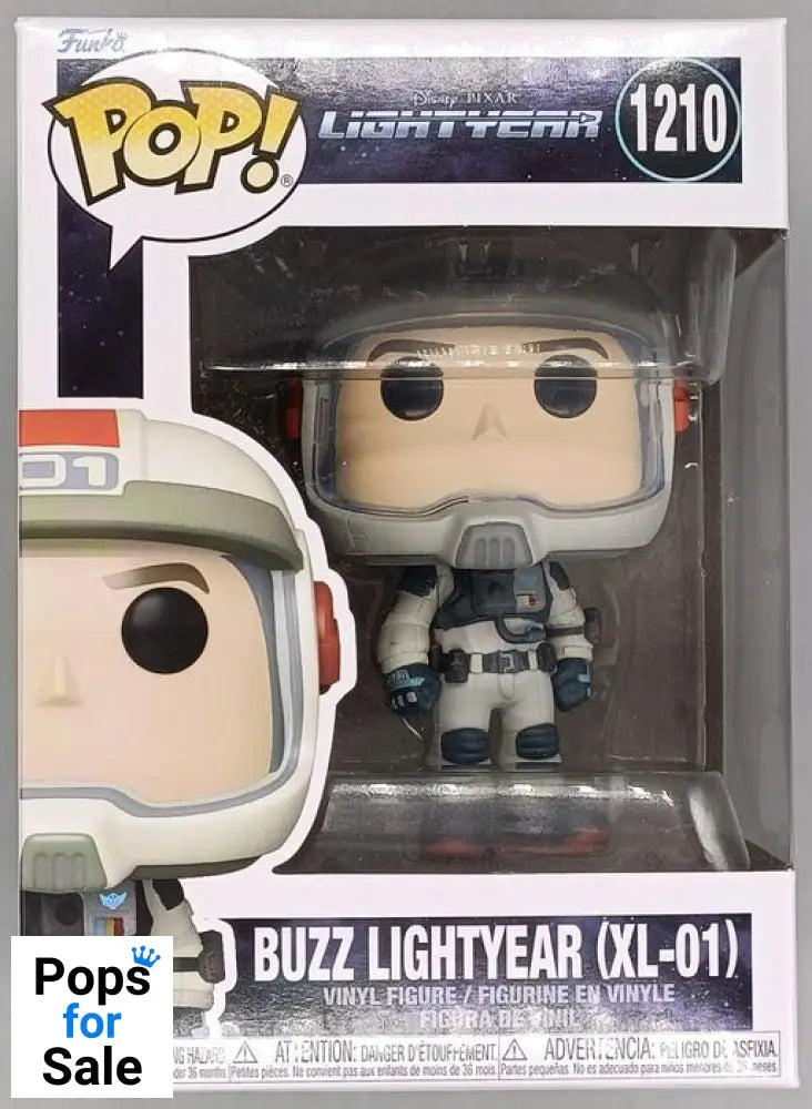 #1210 Buzz Lightyear (XL-01) - Disney Lightyear - Brand New Funko POP in Protector - PopsforSale.co.uk