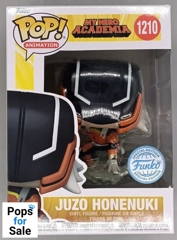 #1210 Juzo Honenuki - My Hero Academia Funko POP - PopsforSale.co.uk