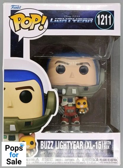 #1211 Buzz Lightyear (XL-15 with Sox) - Disney Lightyear Box Damaged Funko POP - PopsforSale.co.uk