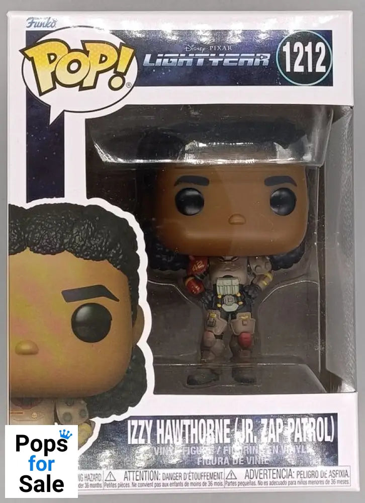 #1212 Izzy Hawthorne (Jr. Zap Patrol) - Disney Lightyear Funko POP - PopsforSale.co.uk