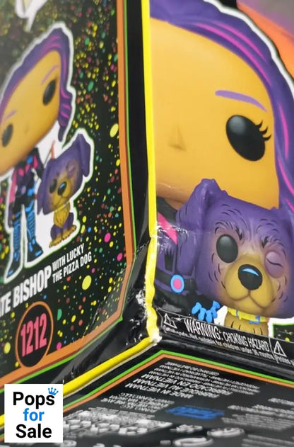 #1212 Kate Bishop with Lucky Blacklight Marvel Hawke Box Damaged Funko POP