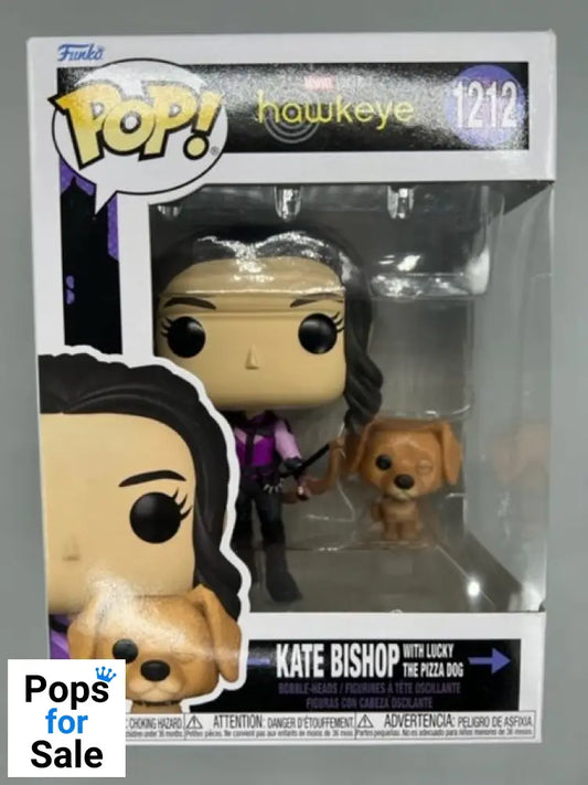 #1212 Kate Bishop (with Lucky) - Marvel Hawkeye Funko POP