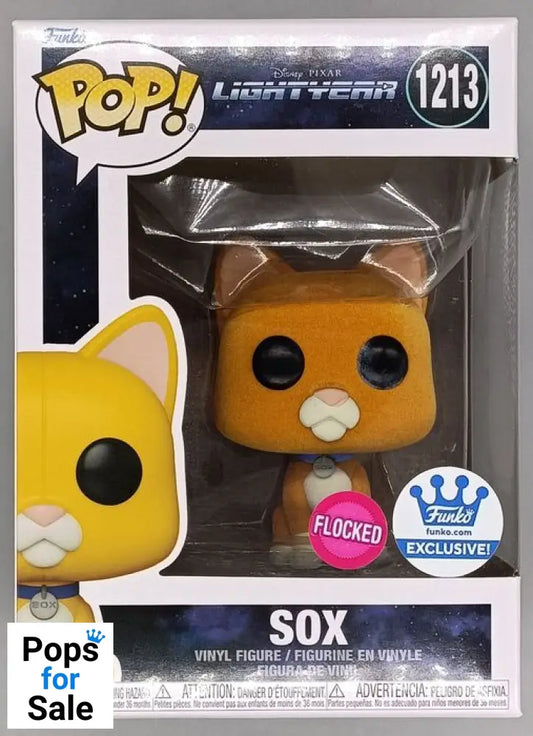 #1213 Sox - Flocked - Disney Pixar Lightyear Funko POP