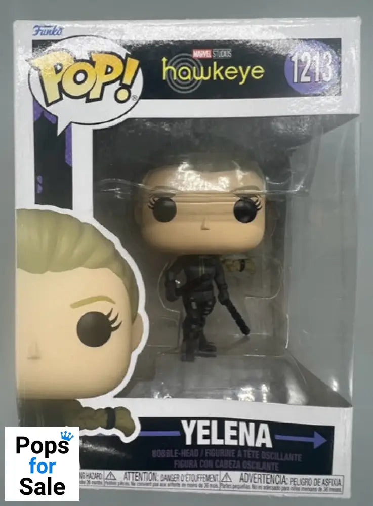 #1213 Yelena - Hawkeye - Box Damaged Funko POP