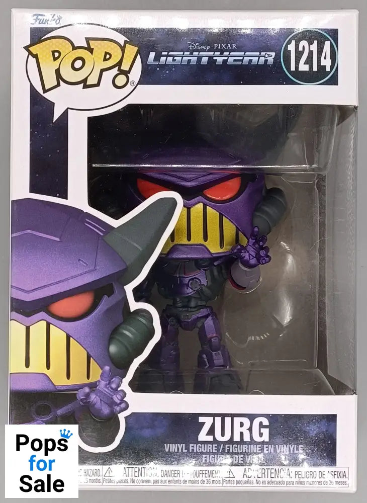 1214 Zurg - Disney Lightyear Funko POP - Box Damaged