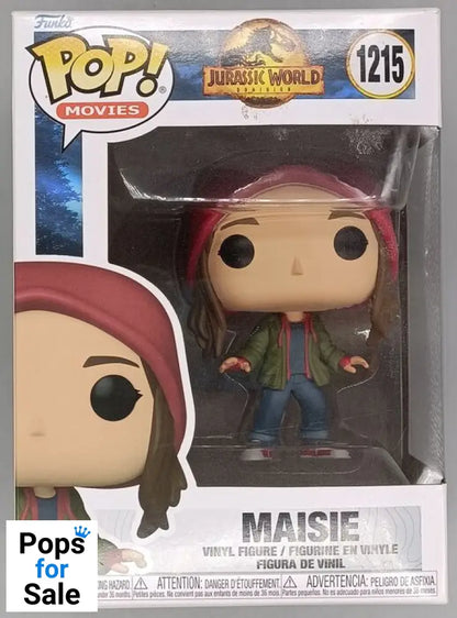 #1215 Maisie - Jurassic World Dominion - Box Damaged Funko POP - PopsforSale.co.uk